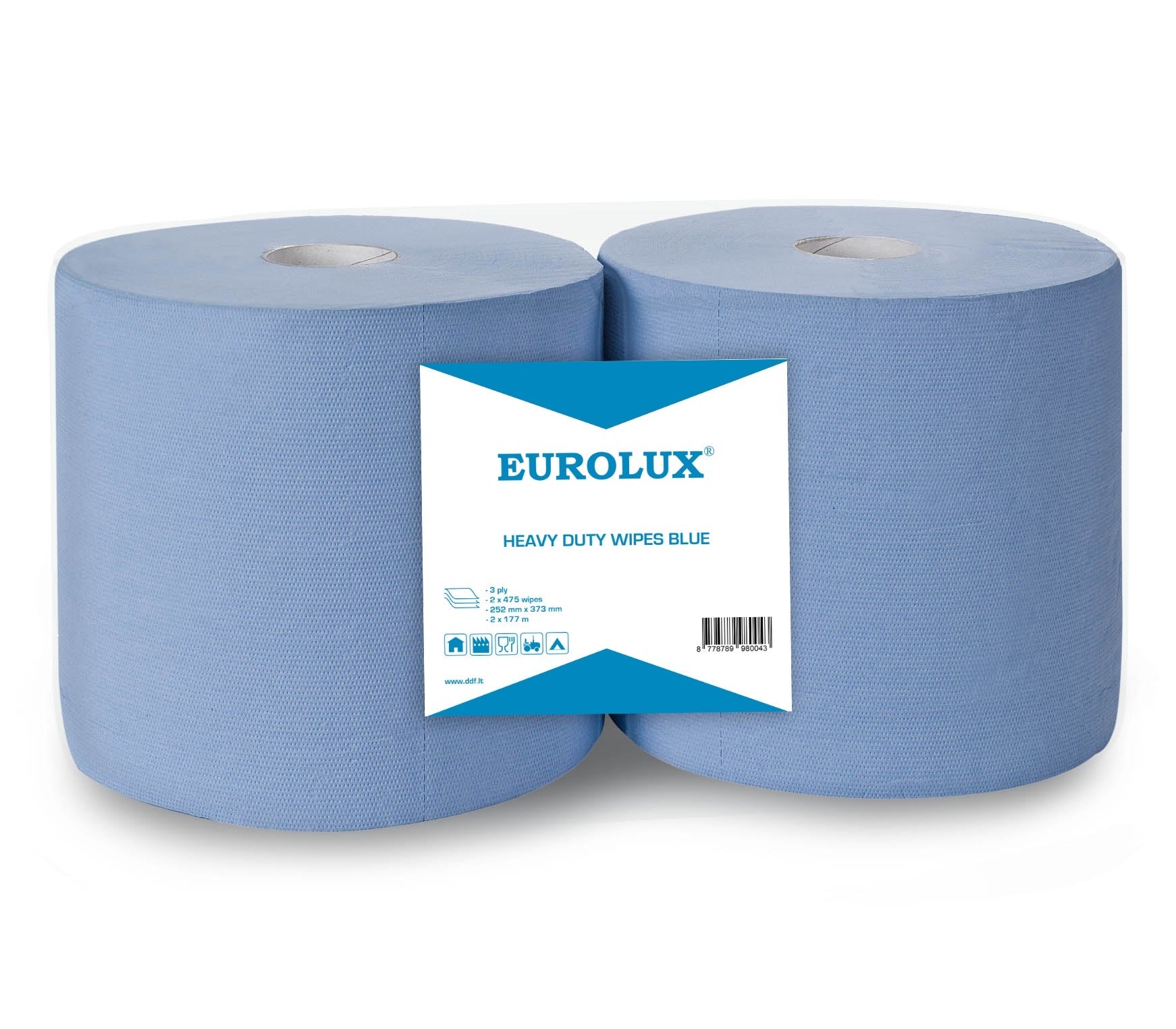 EUROLUX INDUSTRIE REINIGUNGSTÜCHER ( BLAU )