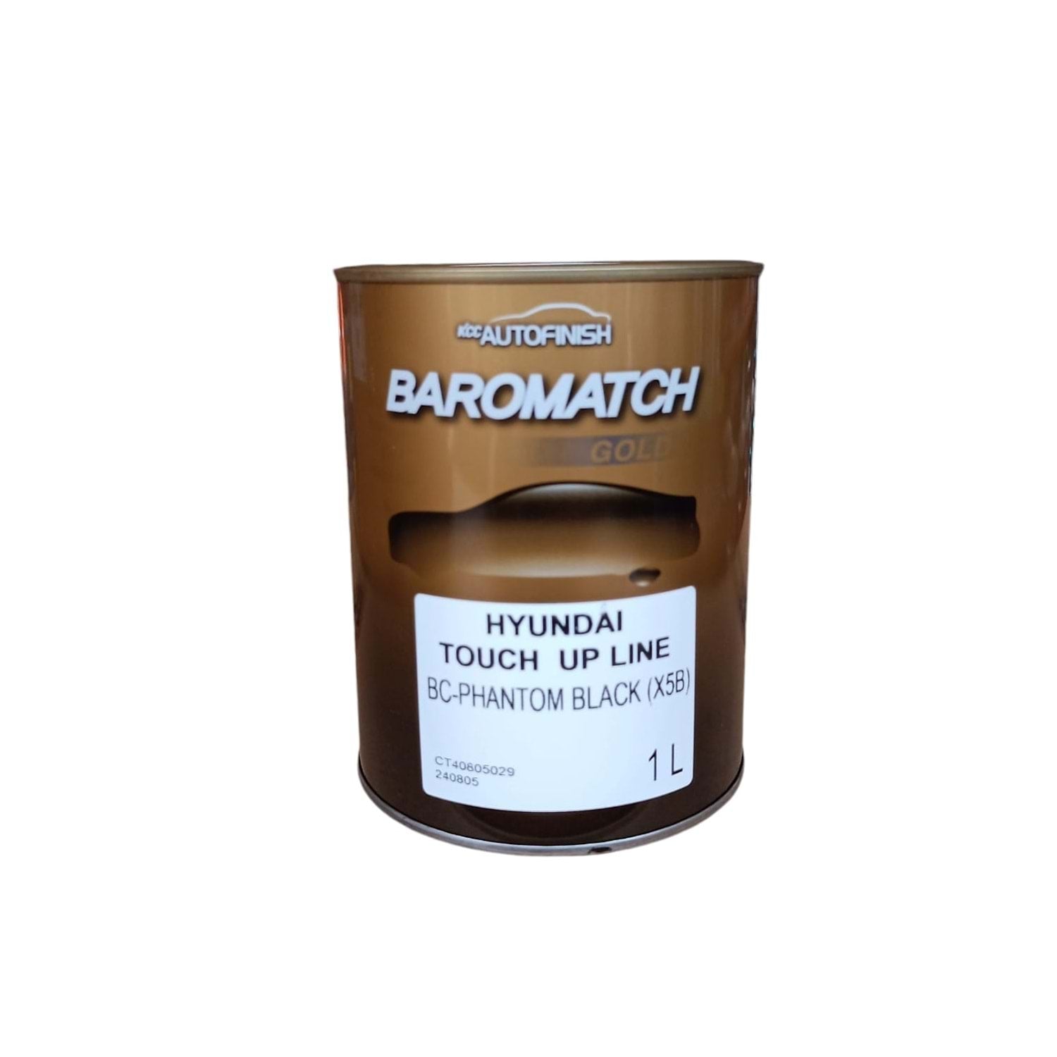 KCC Hyundai Touch Up Line BC-Phantom Black (X5B)